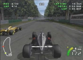 F1 Racing Championship - PS2 Screen