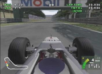 F1 Racing Championship - PS2 Screen