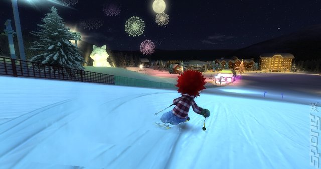 Family Ski & Snowboard - Wii Screen