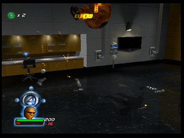 Fantastic 4 - PS2 Screen