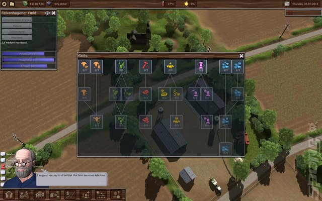 Farming Manager - PC Screen