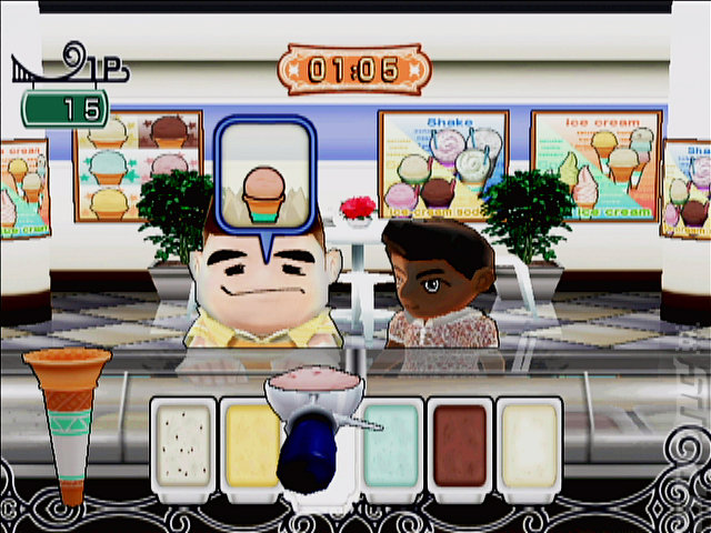Fast Food Panic - Wii Screen