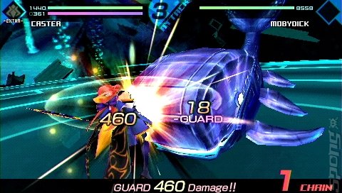 Fate: Extra - PSP Screen