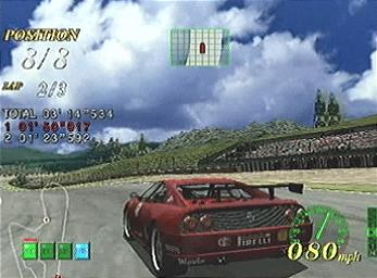 Ferrari F355 Challenge - PS2 Screen