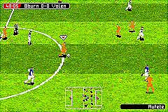 FIFA Football 2005 - GBA Screen