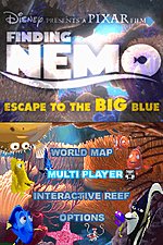 Finding Nemo: Escape to the Big Blue - DS/DSi Screen