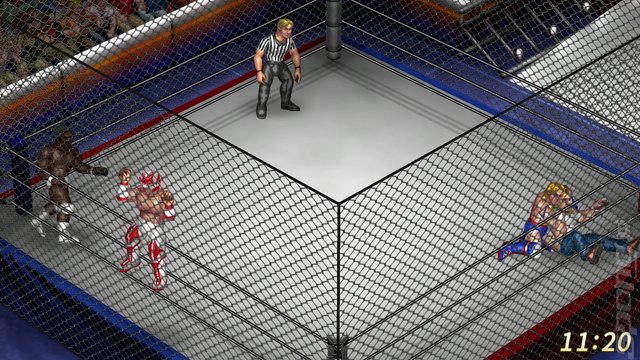 Fire Pro Wrestling World - PS4 Screen