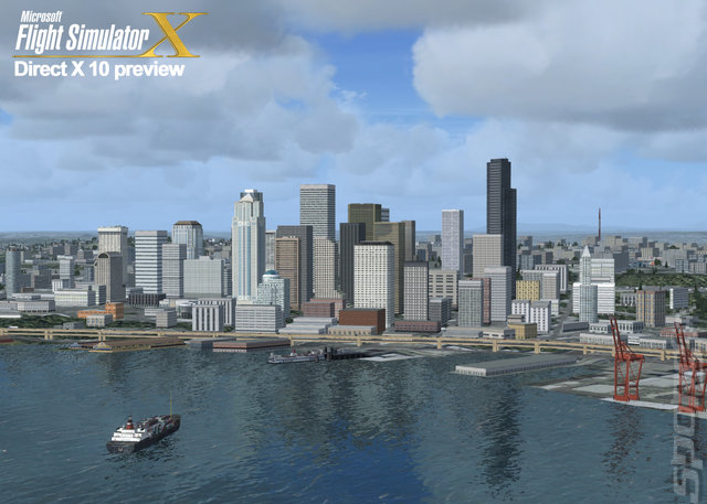 Microsoft Flight Simulator X: Gold Edition - PC Screen