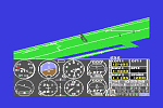 Flight Simulator 2 - C64 Screen