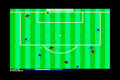 Footballer of the Year 2 - C64 Screen