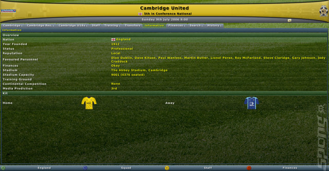 Football Manager Arriving on PC and Console for Christmas 2007! News image