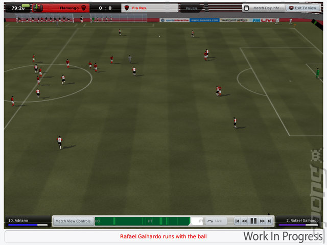 Football Manager 2010 - PC Screen