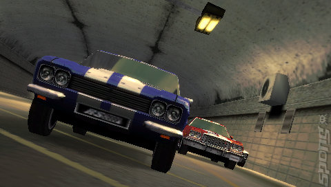 Ford Street Racing: LA Duel - PSP Screen