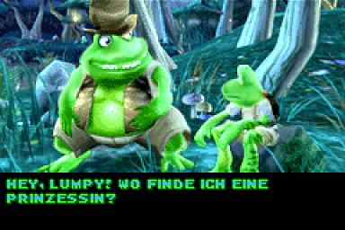 Frogger Advance: The Great Quest - GBA Screen