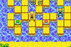 Frogger's Adventures 2: The Lost Wand - GBA Screen