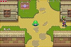 Frogger's Journey: The Forgotten Relic - GBA Screen