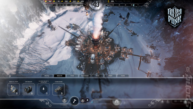 Frostpunk - PS4 Screen