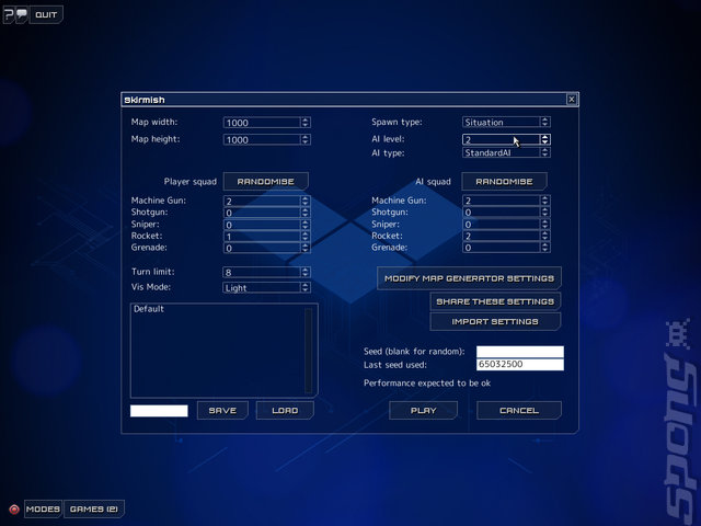 Frozen Synapse - PC Screen