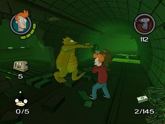 Futurama - Xbox Screen