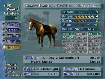 G1 Jockey 3 - PS2 Screen