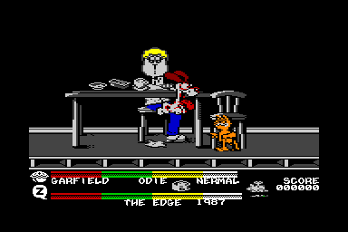 Garfield - C64 Screen