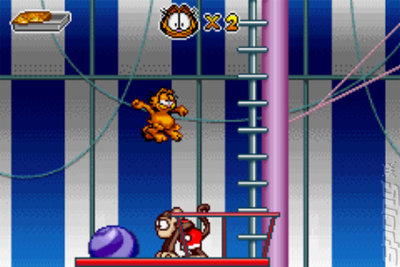 Garfield and His Nine Lives - GBA Screen