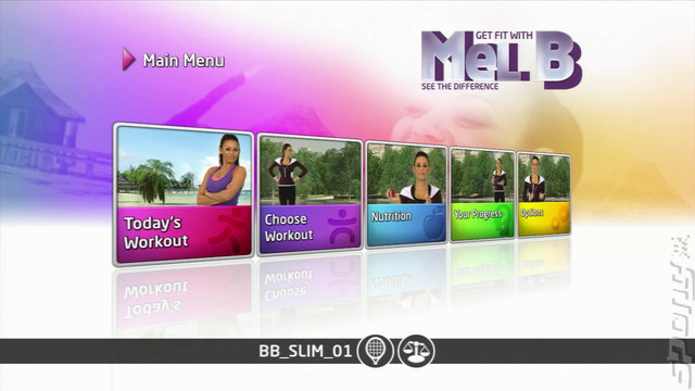 Get Fit With Mel B - PS3 Screen