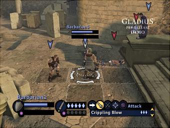 Gladius - GameCube Screen