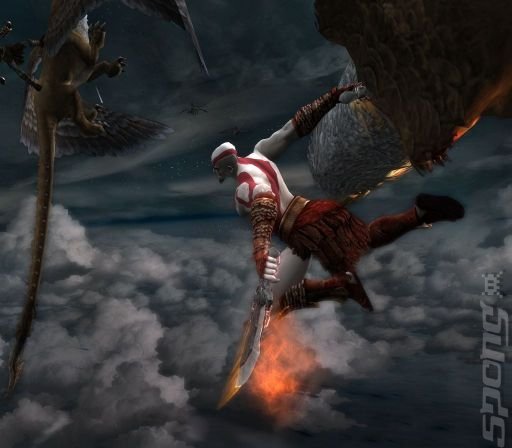 God of War 2 - PS2 Screen