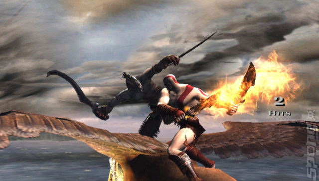 God of War Collection - PSVita Screen