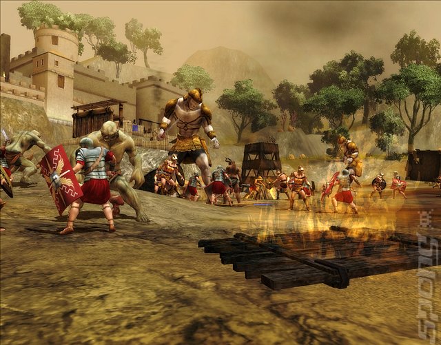 Gods & Heroes: Rome Rising - PC Screen