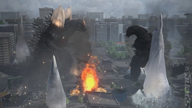 Godzilla - PS3 Screen