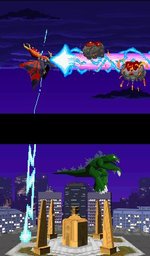 Godzilla Unleashed - DS/DSi Screen