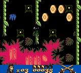 Gold and Glory: The Road to El Dorado - Game Boy Color Screen