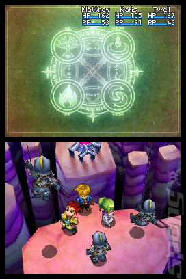 Golden Sun: Dark Dawn - DS/DSi Screen