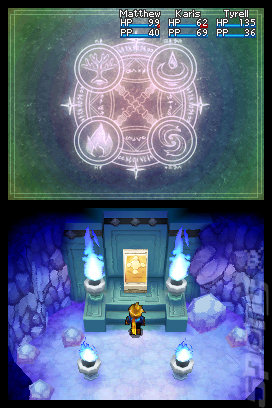 Golden Sun: Dark Dawn - DS/DSi Screen