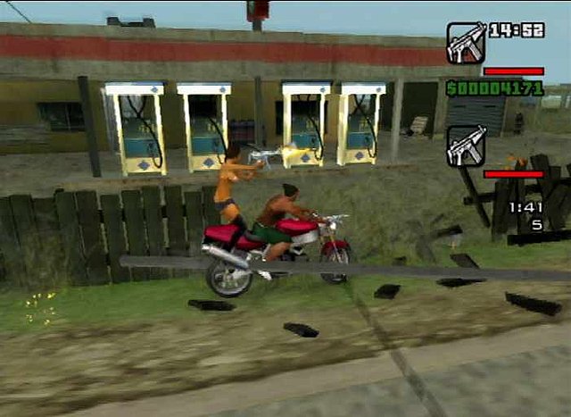 Grand Theft Auto: The Trilogy - PS2 Screen