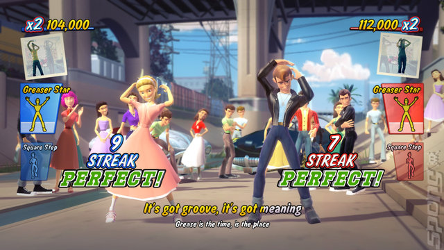 Grease Dance - Xbox 360 Screen