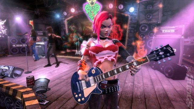 Guitar Hero III: Legends of Rock - Wii Screen