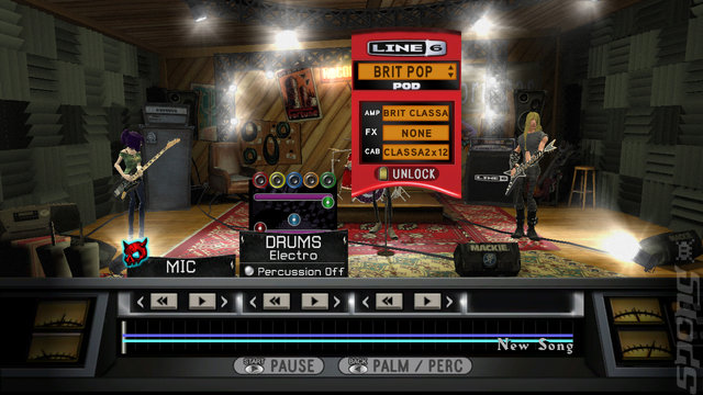 Guitar Hero World Tour - PS3 Screen