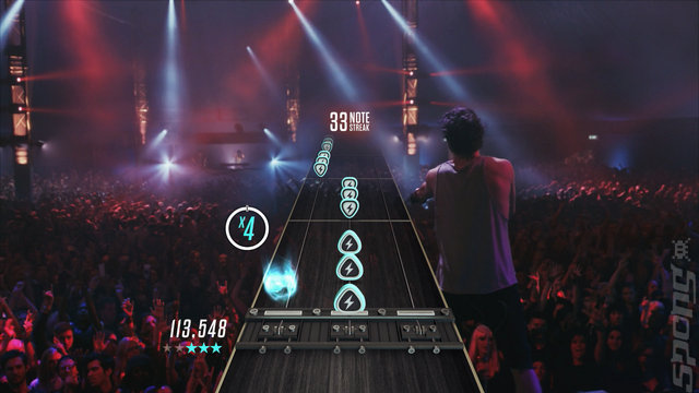 Guitar Hero Live - Wii U Screen