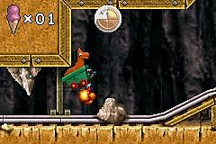Gumby Vs The Astrobots - GBA Screen