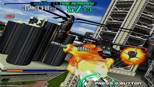 Arcade: Hits Pack: Gunblade New York/LA Machineguns - Wii Screen