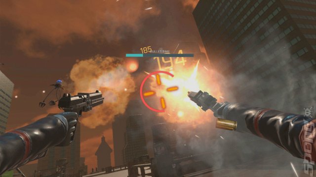 Gungrave VR - PS4 Screen
