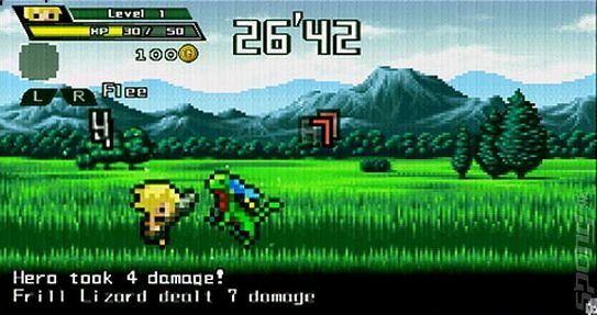 Half-Minute Hero - PSP Screen