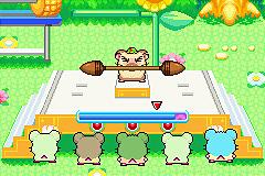 Hamtaro: Rainbow Rescue - GBA Screen