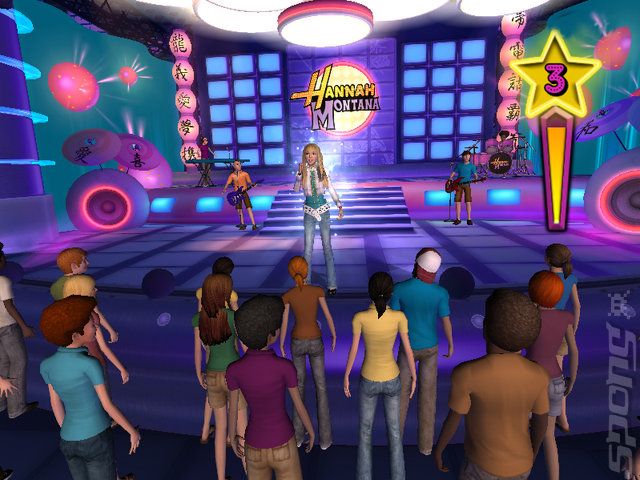 Hannah Montana: Spotlight World Tour - PS2 Screen