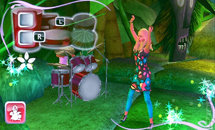 Hannah Montana: Rock Out the Show - PSP Screen