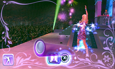 Hannah Montana: Rock Out the Show - PSP Screen