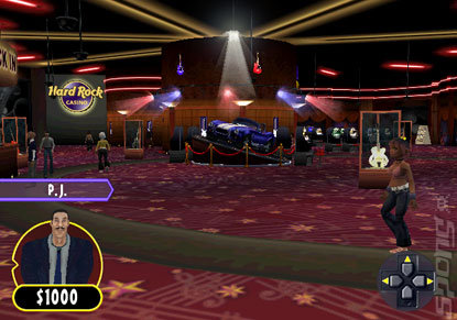 Hard Rock Casino - PS2 Screen